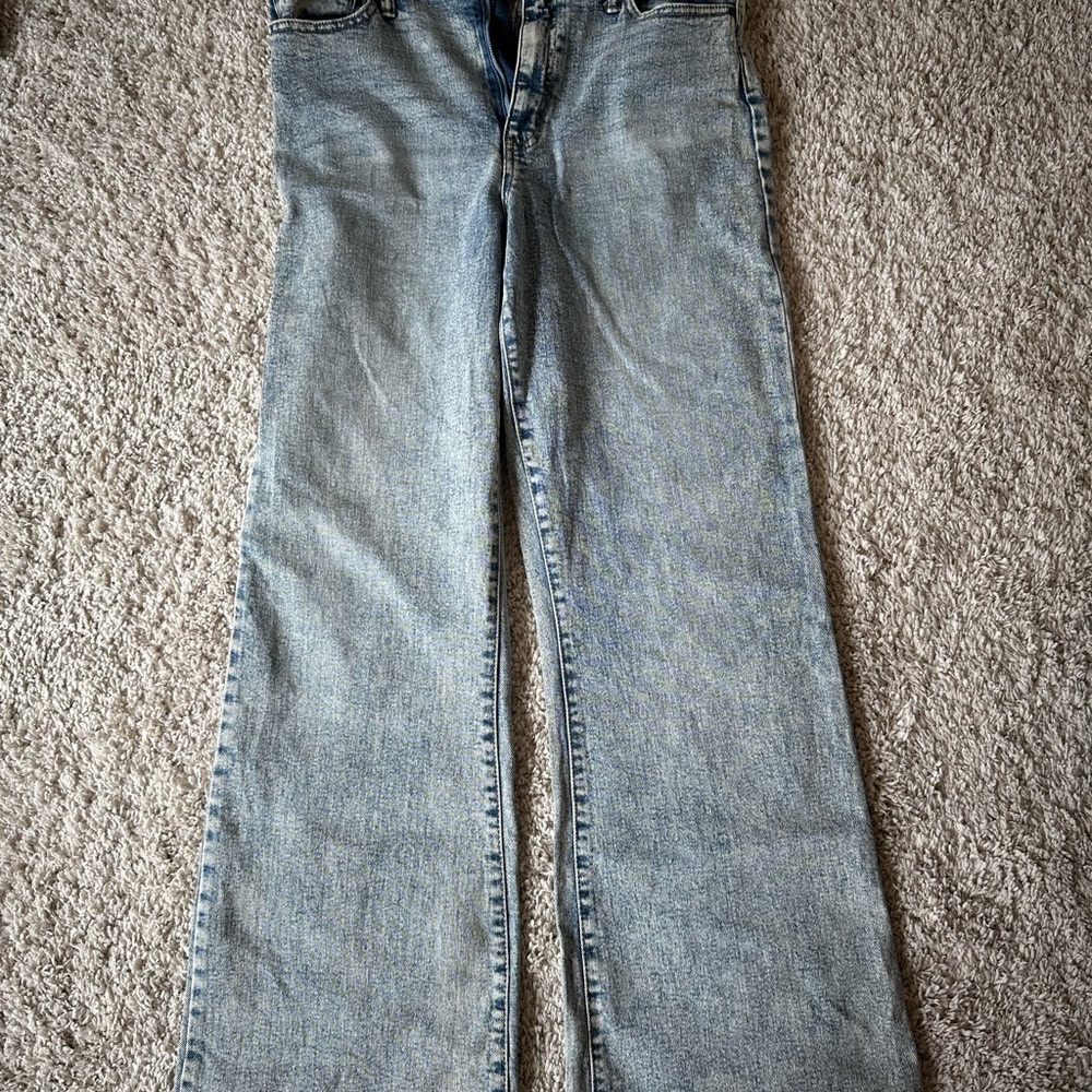 HI RISE FLARE JEANS - Picture 3 of 5